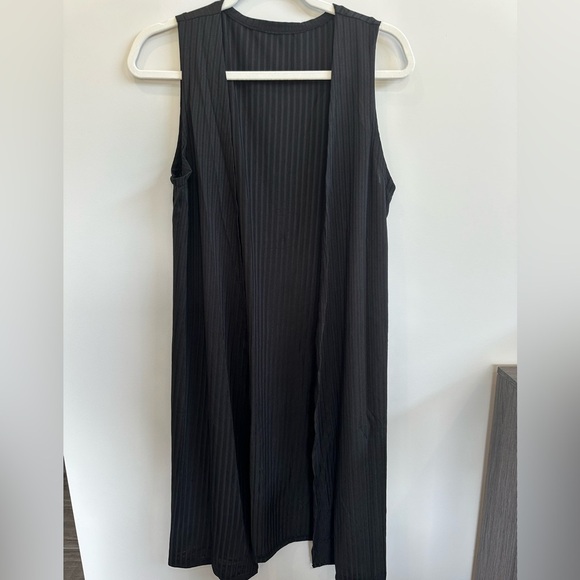 3 Piece set. Cropped tank top, shorts and sleeveless duster. New XL - Picture 10 of 16